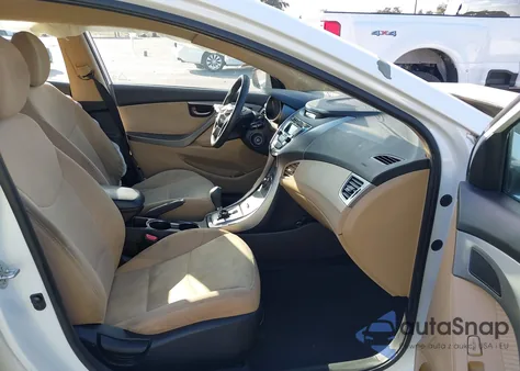 2013 Hyundai Elantra Gls from USA, damaged, VIN 5NPDH4AE7DH453018